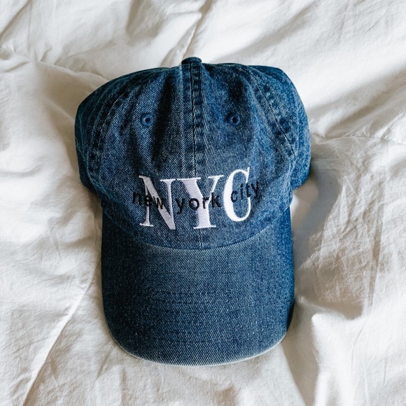 NYC Jean chambray baseball hat - Picture 2 of 6